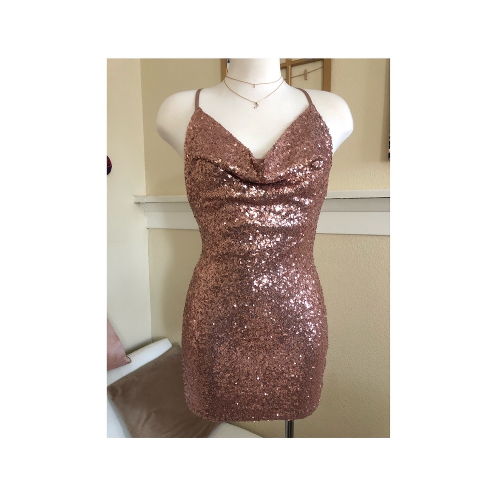 Fashion Nova Sequin Dress